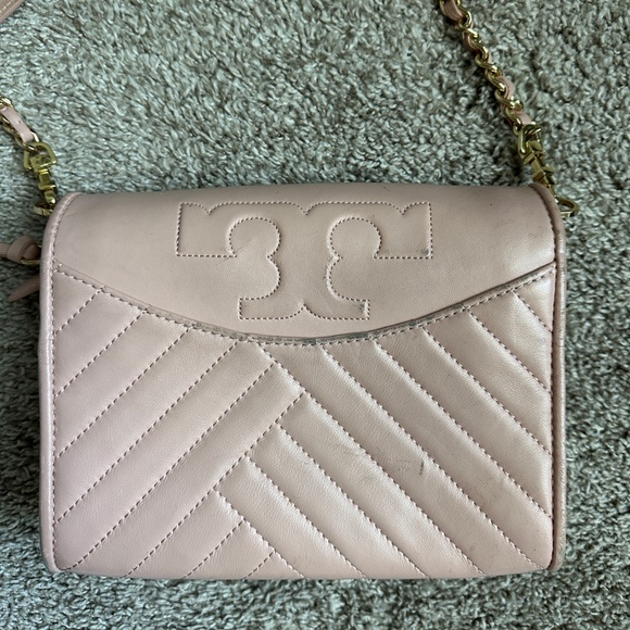 Tory Burch Blush Quilted Crossbody Bag - Picture 3 of 6